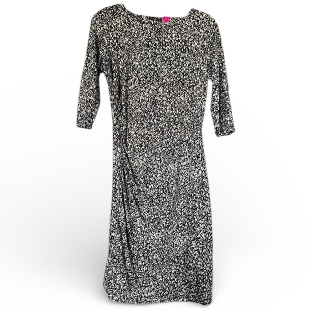 J. McLaughlin Women’s Ruched Side Dress Stretchy - Picture 1 of 7